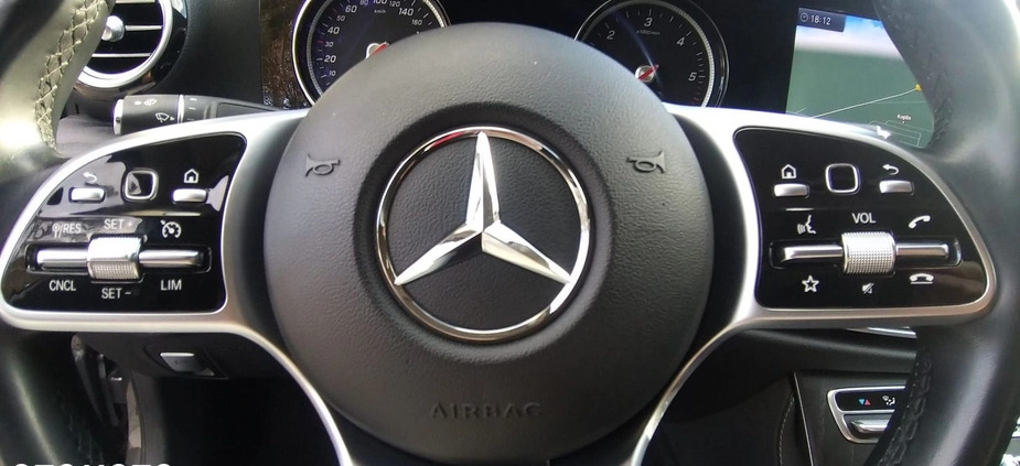 Mercedes-Benz Klasa E cena 139900 przebieg: 74000, rok produkcji 2019 z Żerków małe 92